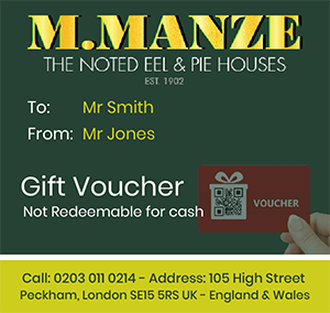 Manze Gift Voucher